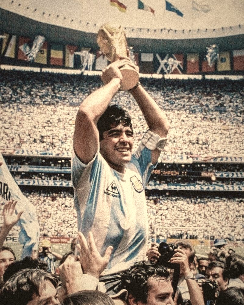 Campione in una maglia storica